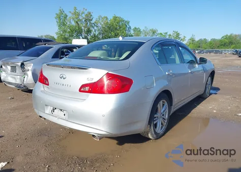 2013 Infiniti G37 Journey from USA, damaged, VIN JN1CV6AP8DM720497